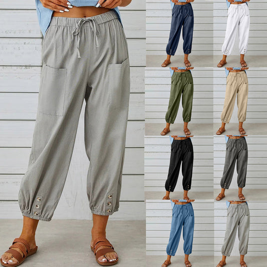Pantalones anchos para mujer