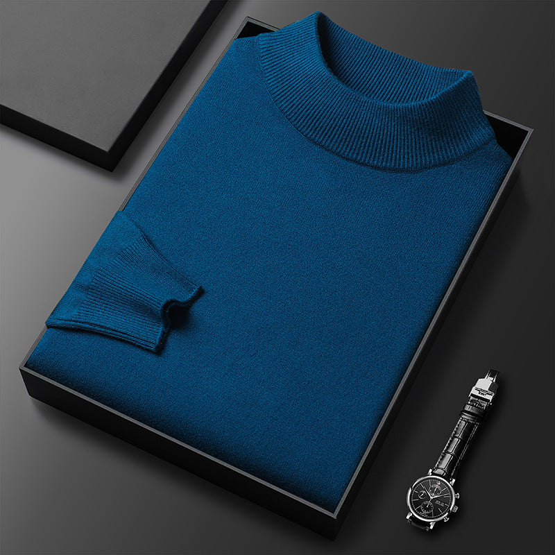 Ryan | Jersey de punto de invierno con medio cuello alzado