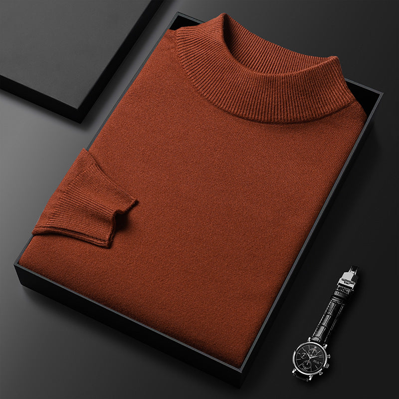 Ryan | Jersey de punto de invierno con medio cuello alzado