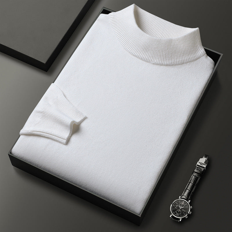 Ryan | Jersey de punto de invierno con medio cuello alzado