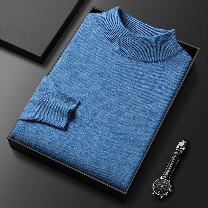 Ryan | Jersey de punto de invierno con medio cuello alzado
