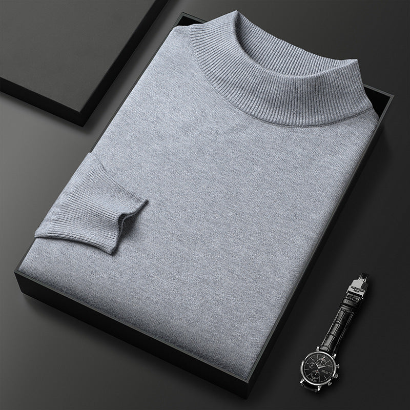Ryan | Jersey de punto de invierno con medio cuello alzado