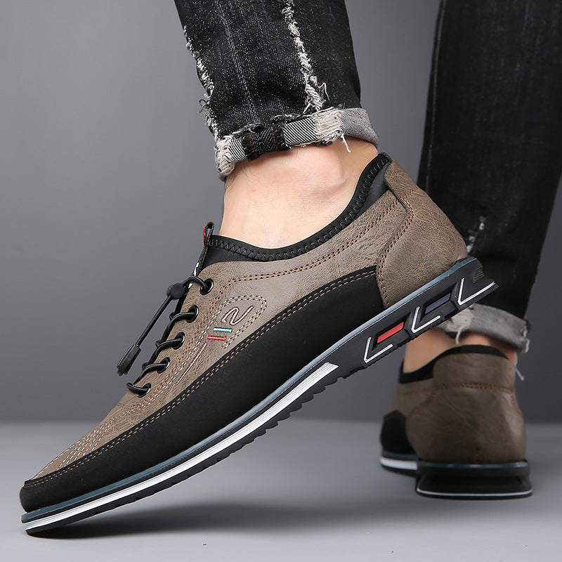 Zapatos casuales de piel vegana hechos a mano