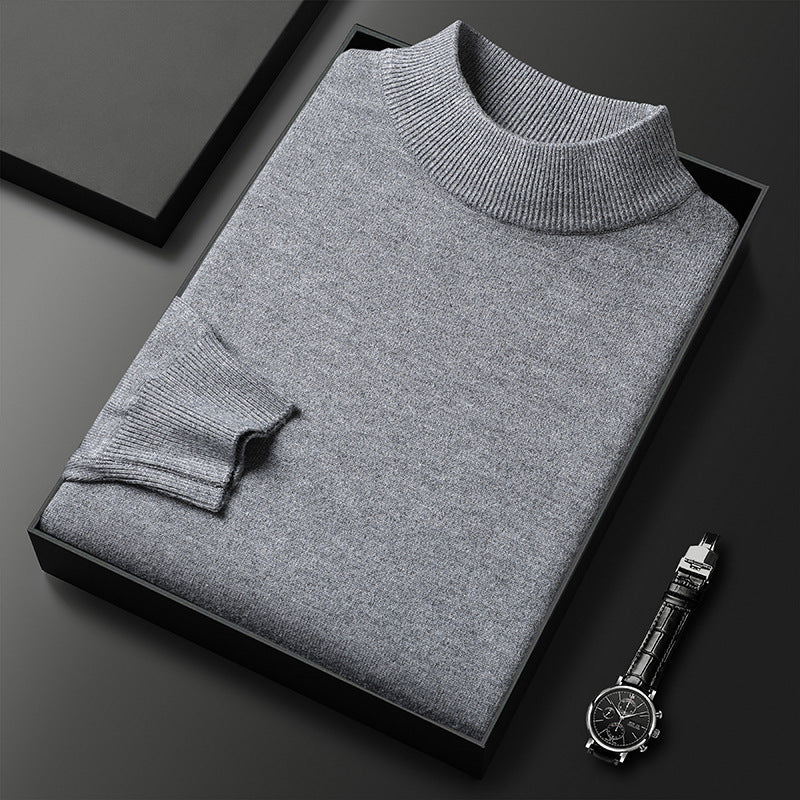 Ryan | Jersey de punto de invierno con medio cuello alzado