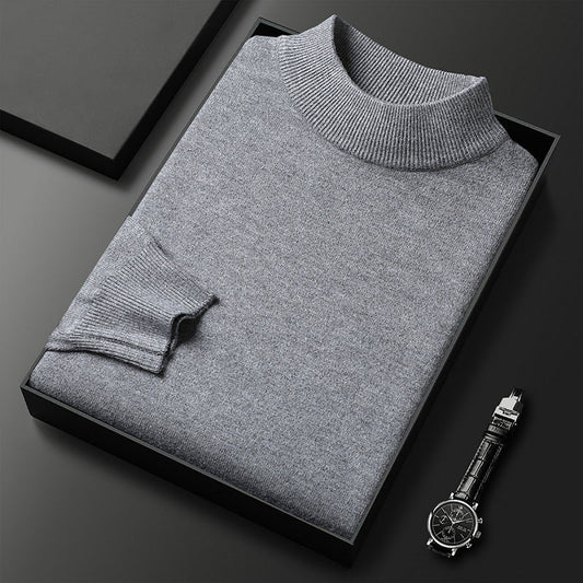 Ryan | Jersey de punto de invierno con medio cuello alzado