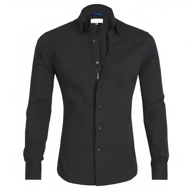 Christian - Camisa con cremallera