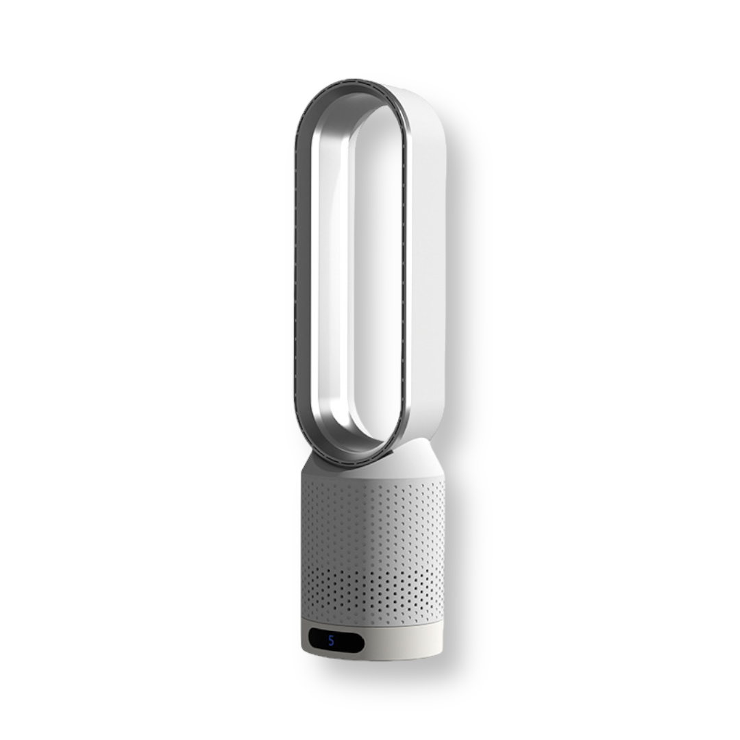 AIRHALO | Ventilador de torre de refrigeración 3 en 1 sin aletas