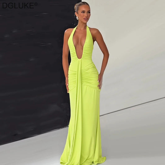 Vestido largo Rosetta