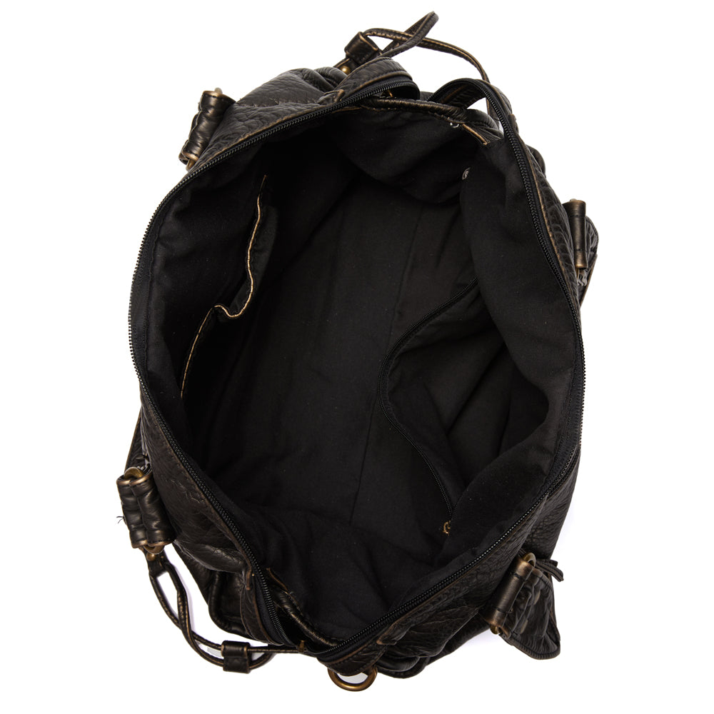 Bolso negro para cursos - RACHEL