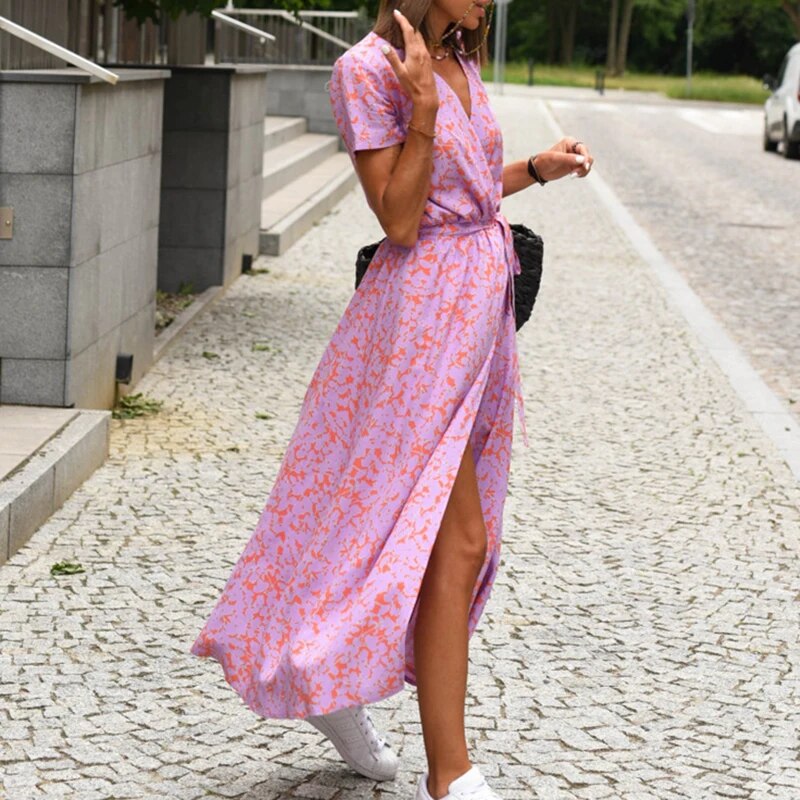 Vestido Anna con estampado floral primavera/verano
