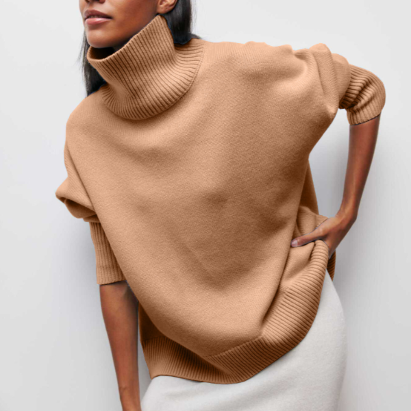 Camille | Sweter z golfem