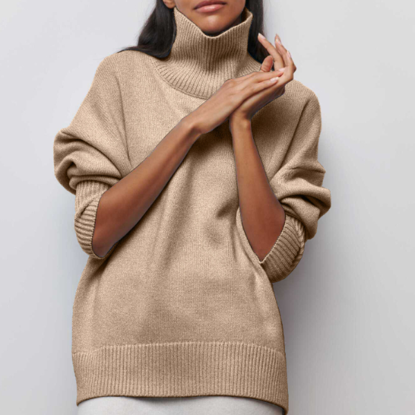 Camille | Sweter z golfem