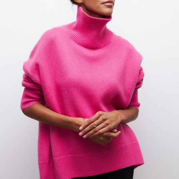 Camille | Sweter z golfem