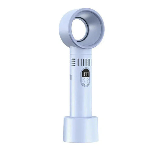 Ventilador manual a pilas - Ventilador USB sin aspas, portátil y supersilencioso