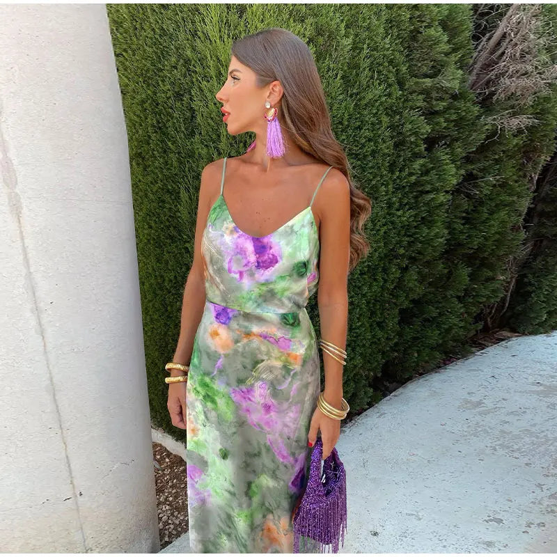 Maxi vestido floral | Elegancia y ligereza | Estilo veraniego
