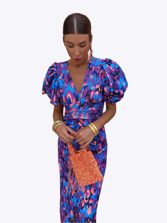 Violina - Vestido de mujer estilo plisado radiante