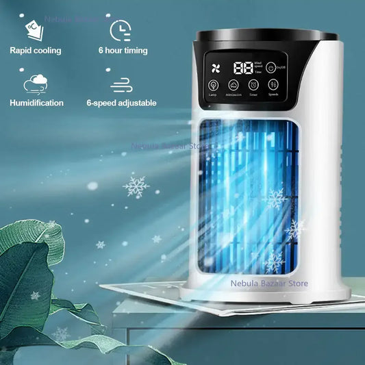 AirPure Mini - Enfriador de aire 3 en 1 con limpieza y humidificación