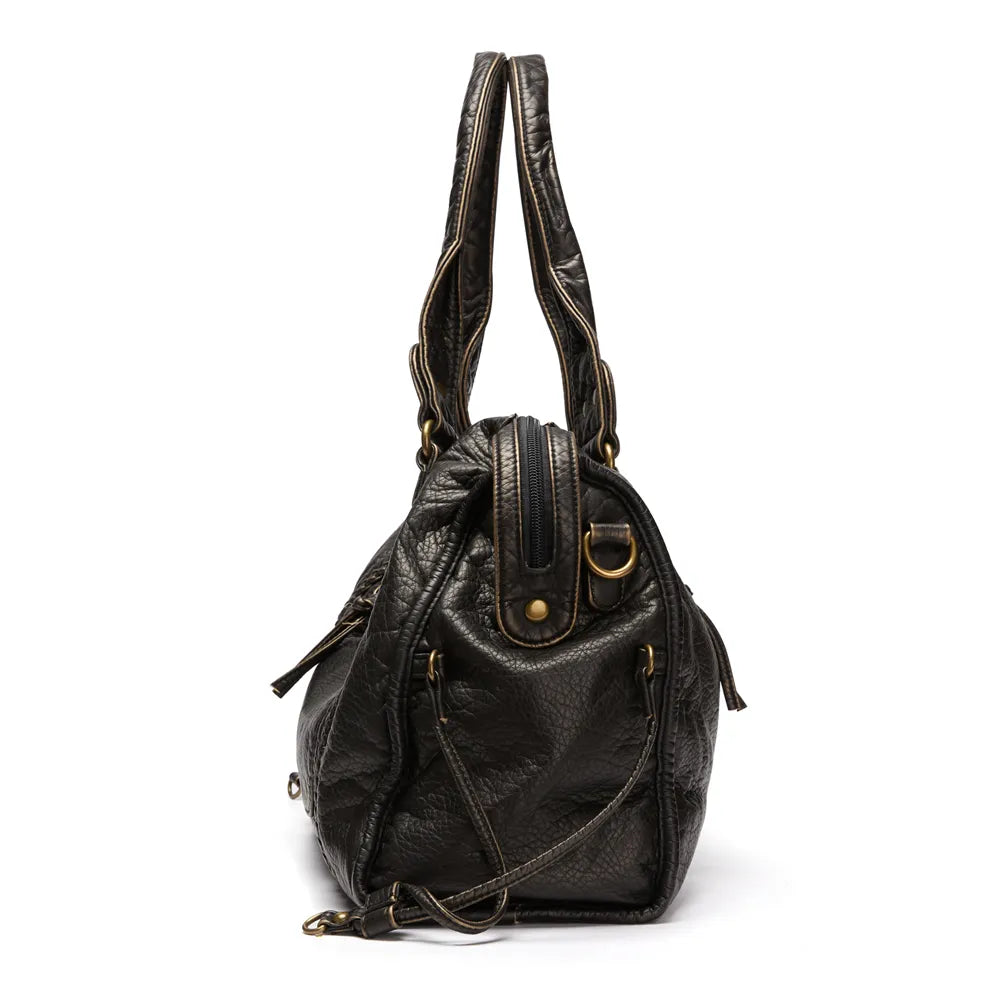Bolso negro para cursos - RACHEL