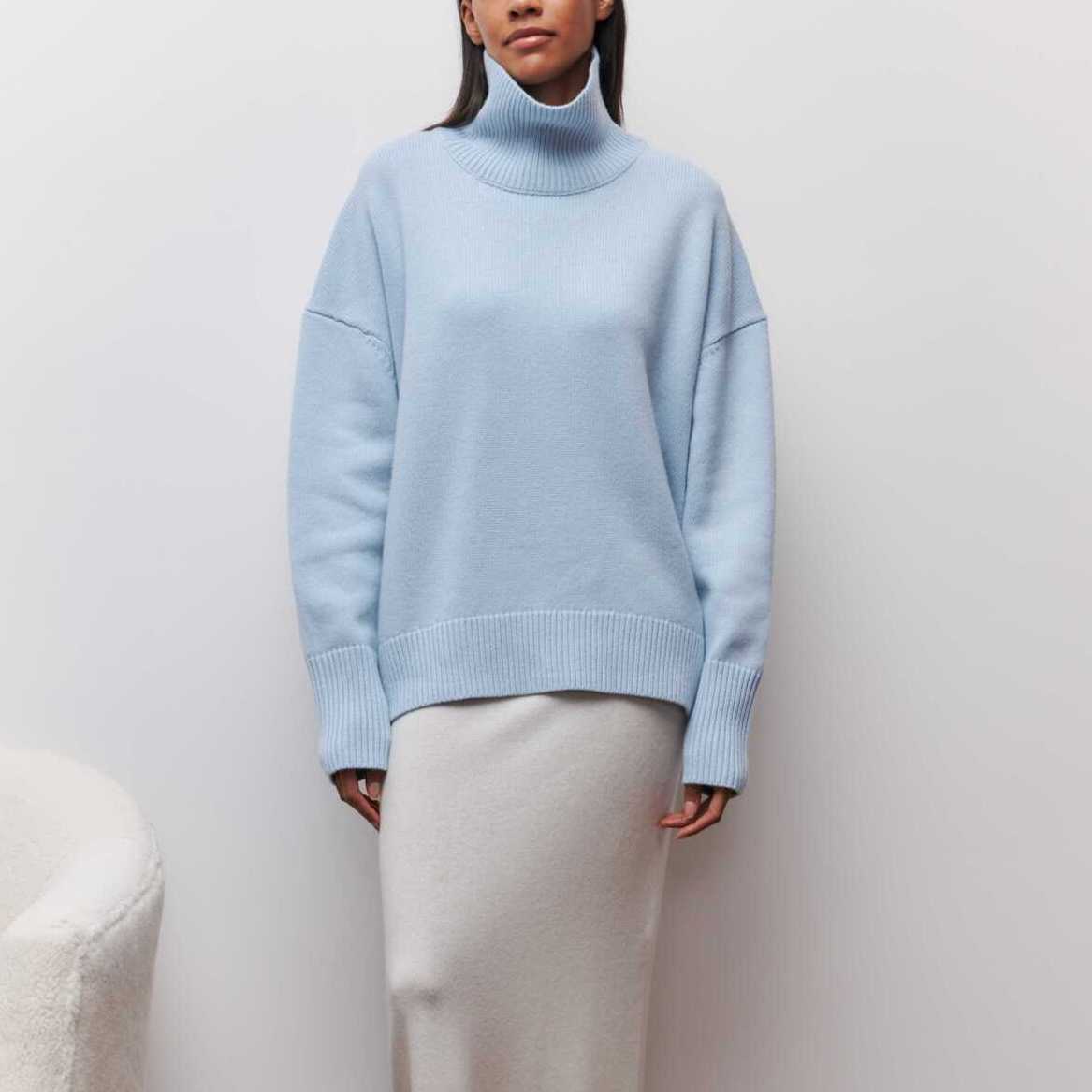 Camille | Sweter z golfem