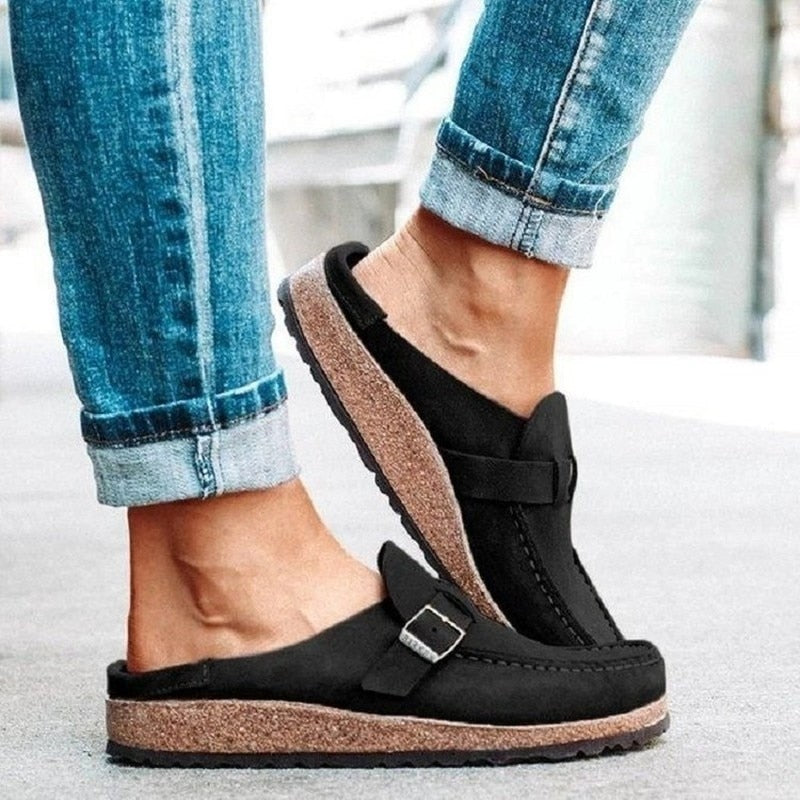 Mocasines planos antideslizantes unisex | Slip-on