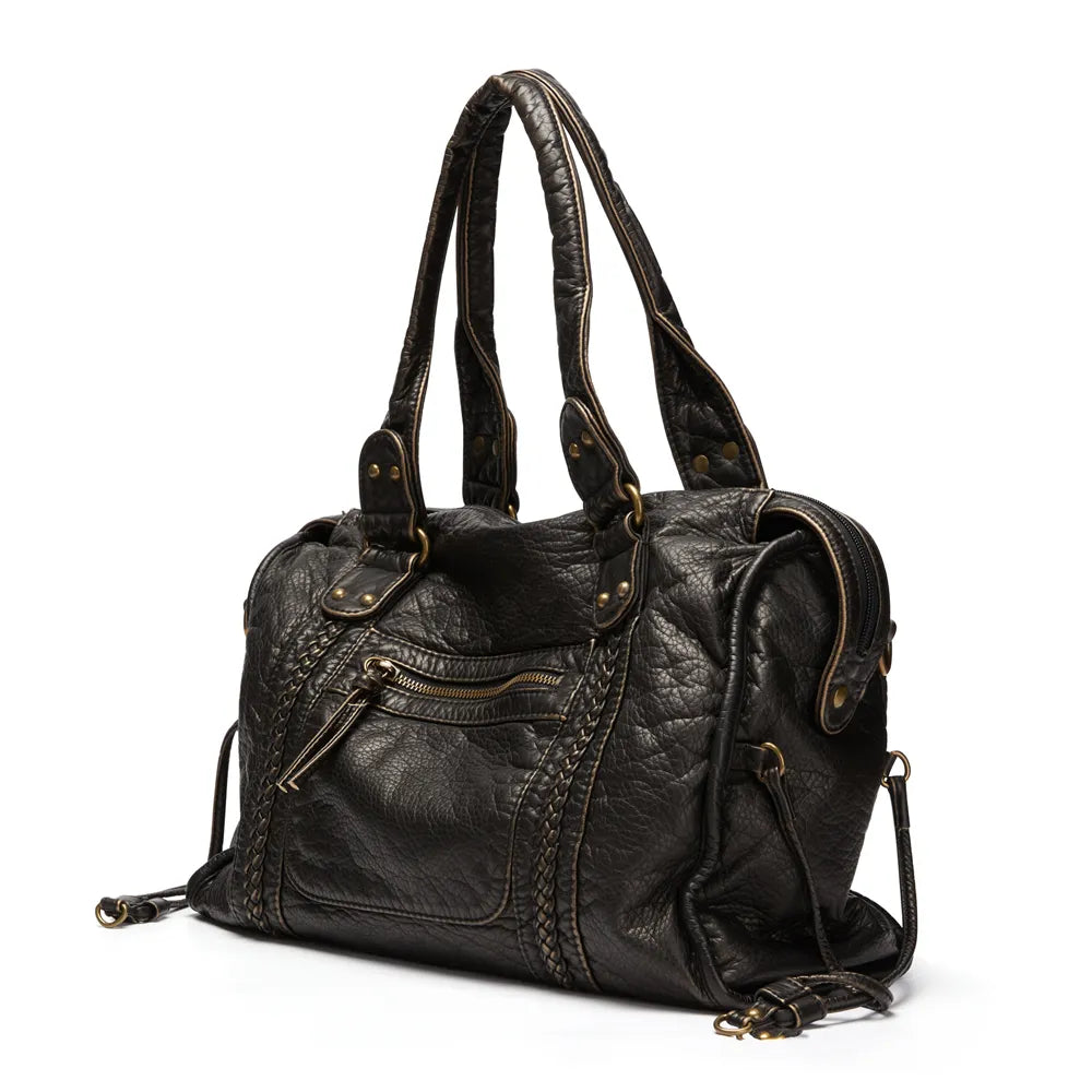 Bolso negro para cursos - RACHEL