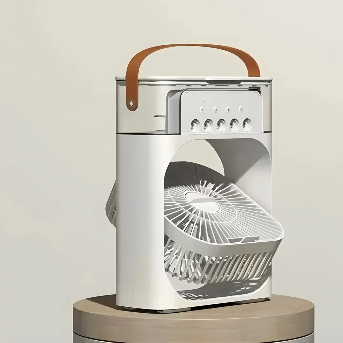 AirCooler Pro 3 en 1: ventilador, aire acondicionado y humidificador con iluminación LED en color