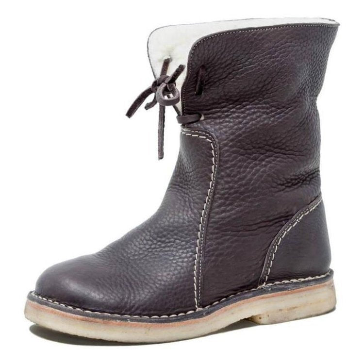 Botas de agua con forro de lana