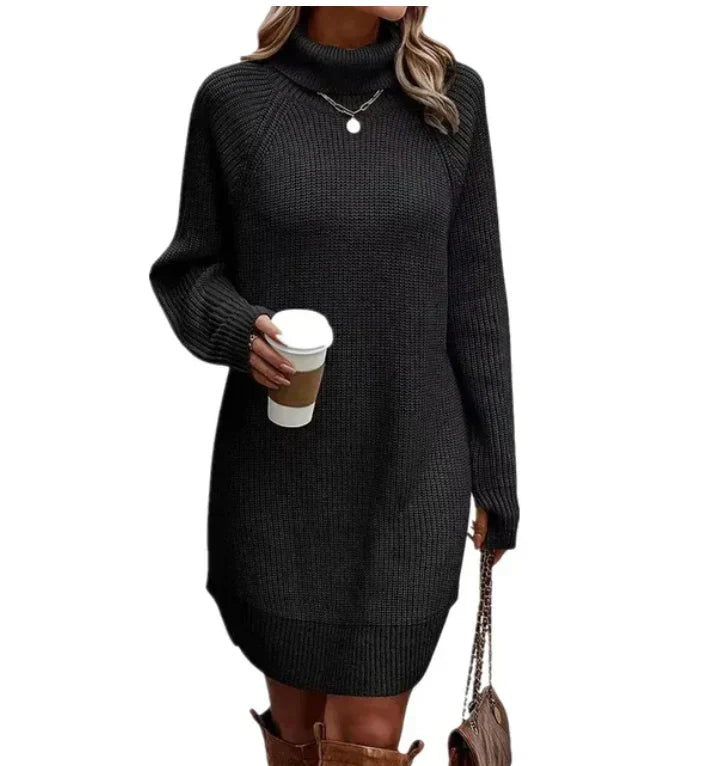 Elegante vestido de punto para mujer