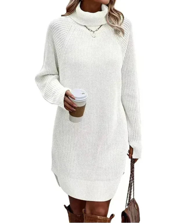 Elegante vestido de punto para mujer