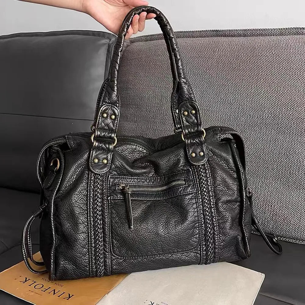 Bolso negro para cursos - RACHEL