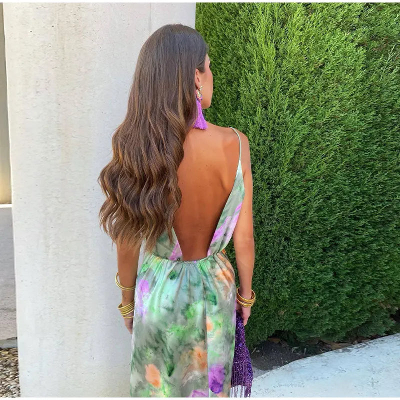 Maxi vestido floral | Elegancia y ligereza | Estilo veraniego