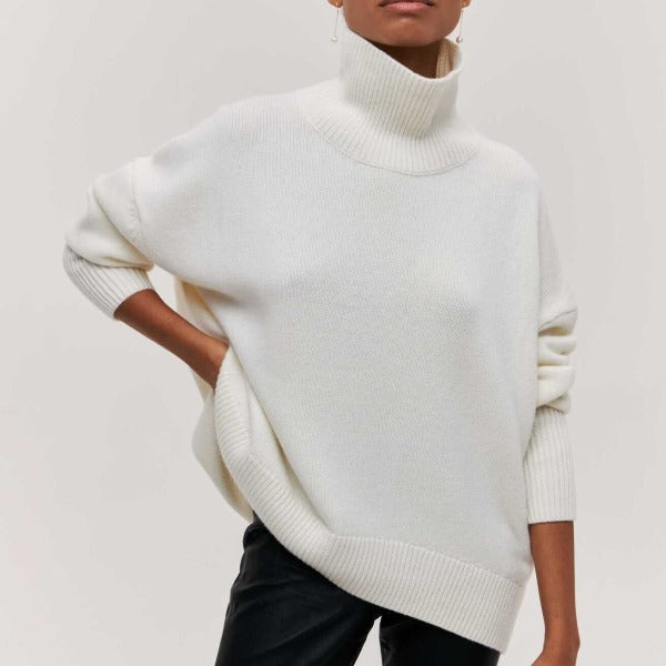 Camille | Sweter z golfem