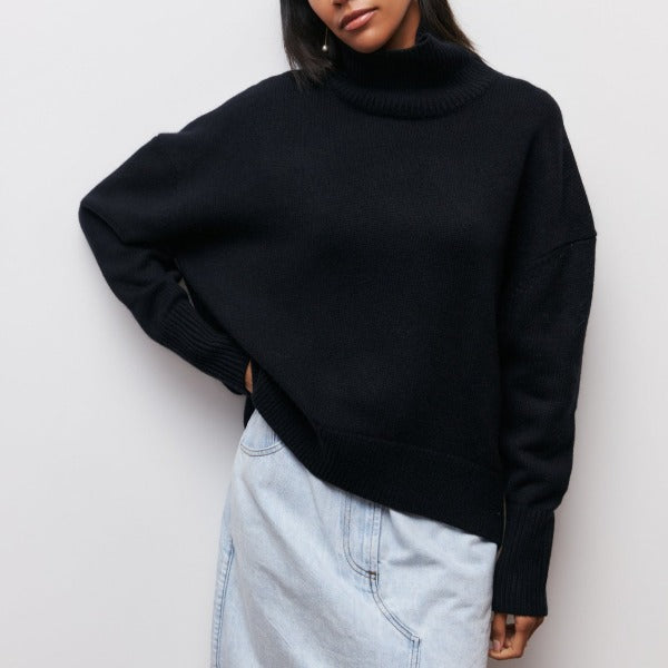Camille | Sweter z golfem