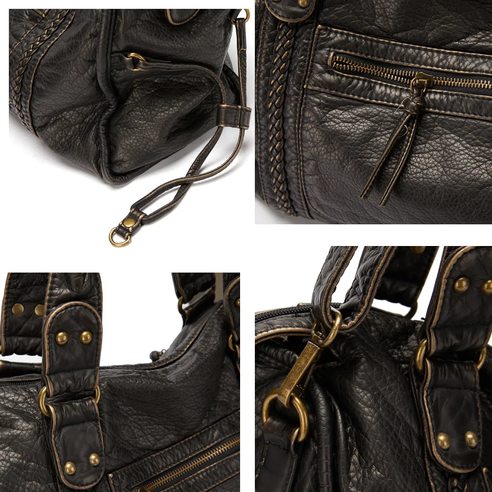 Bolso negro para cursos - RACHEL