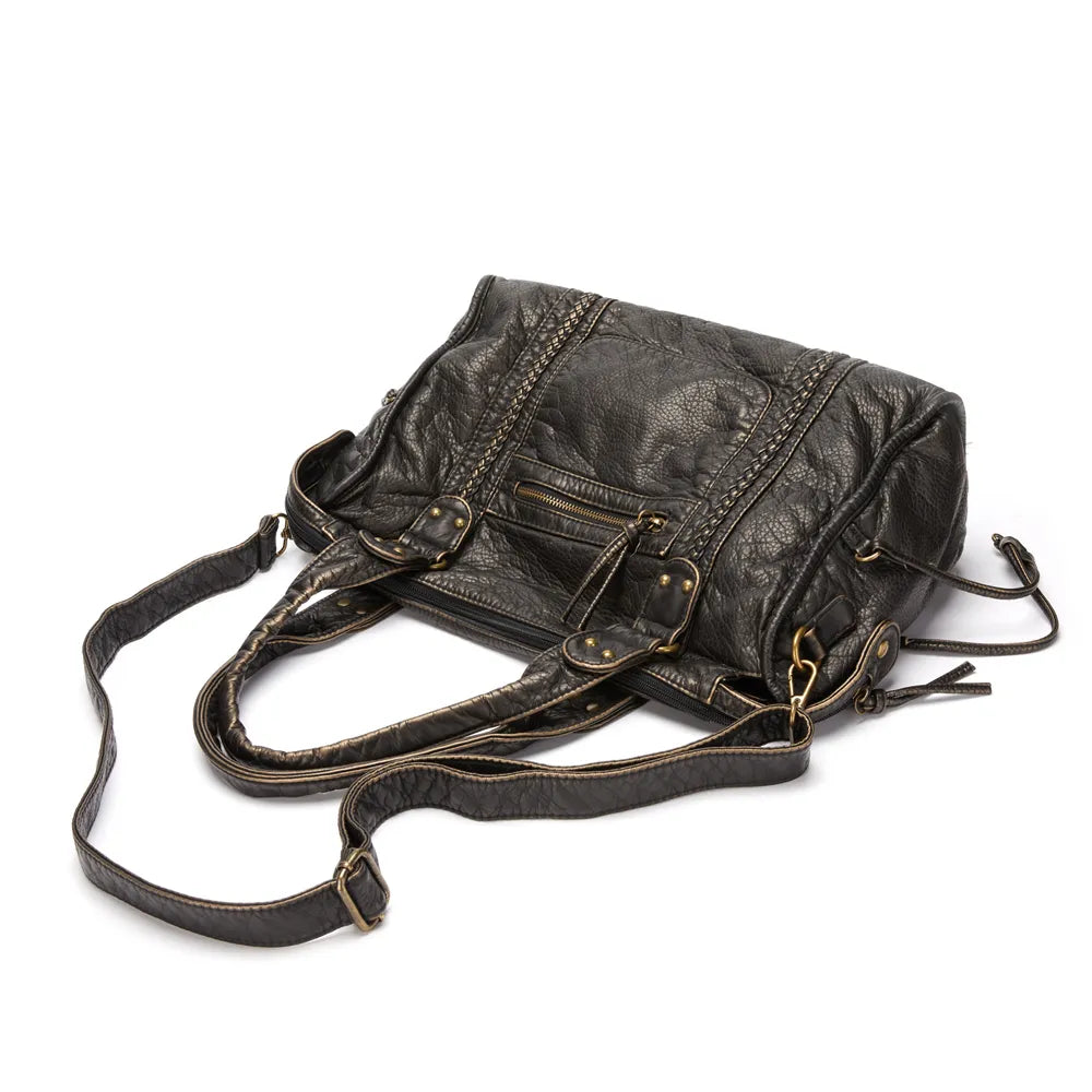 Bolso negro para cursos - RACHEL
