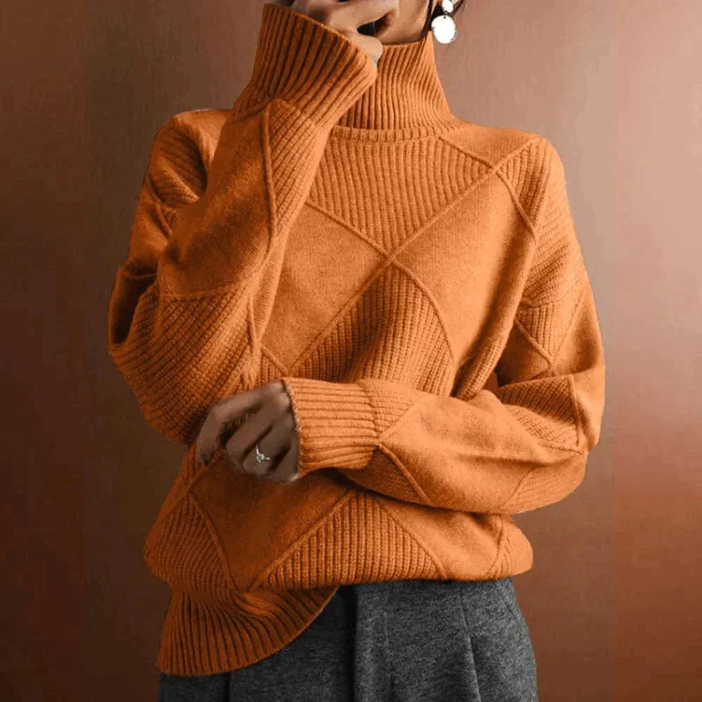 Jersey de cuello alto Marie Cashmere