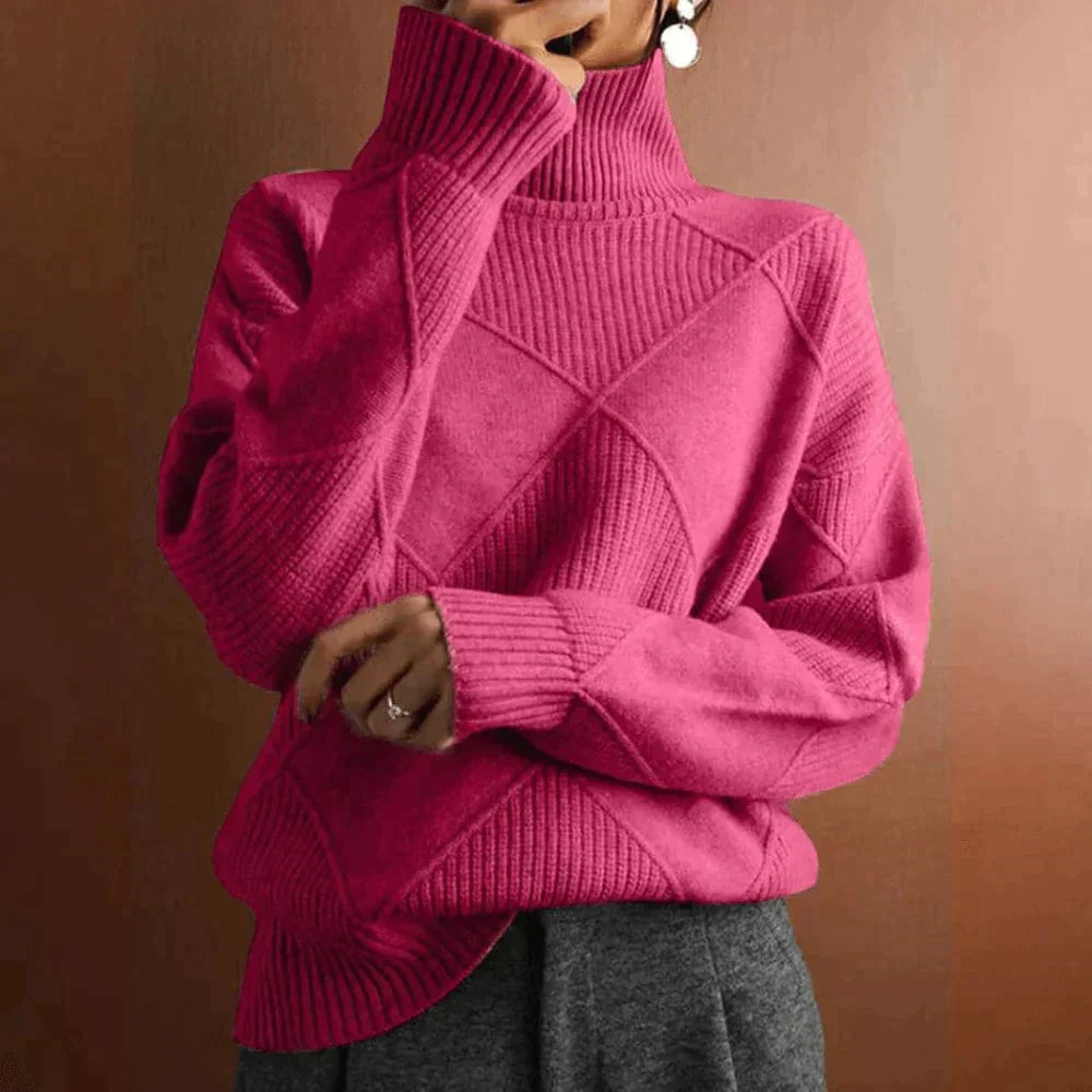 Jersey de cuello alto Marie Cashmere