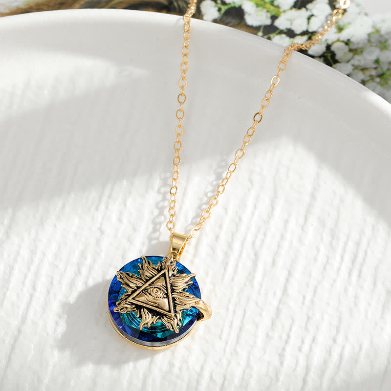 "Siempre estarás protegido" - collar del mal de ojo