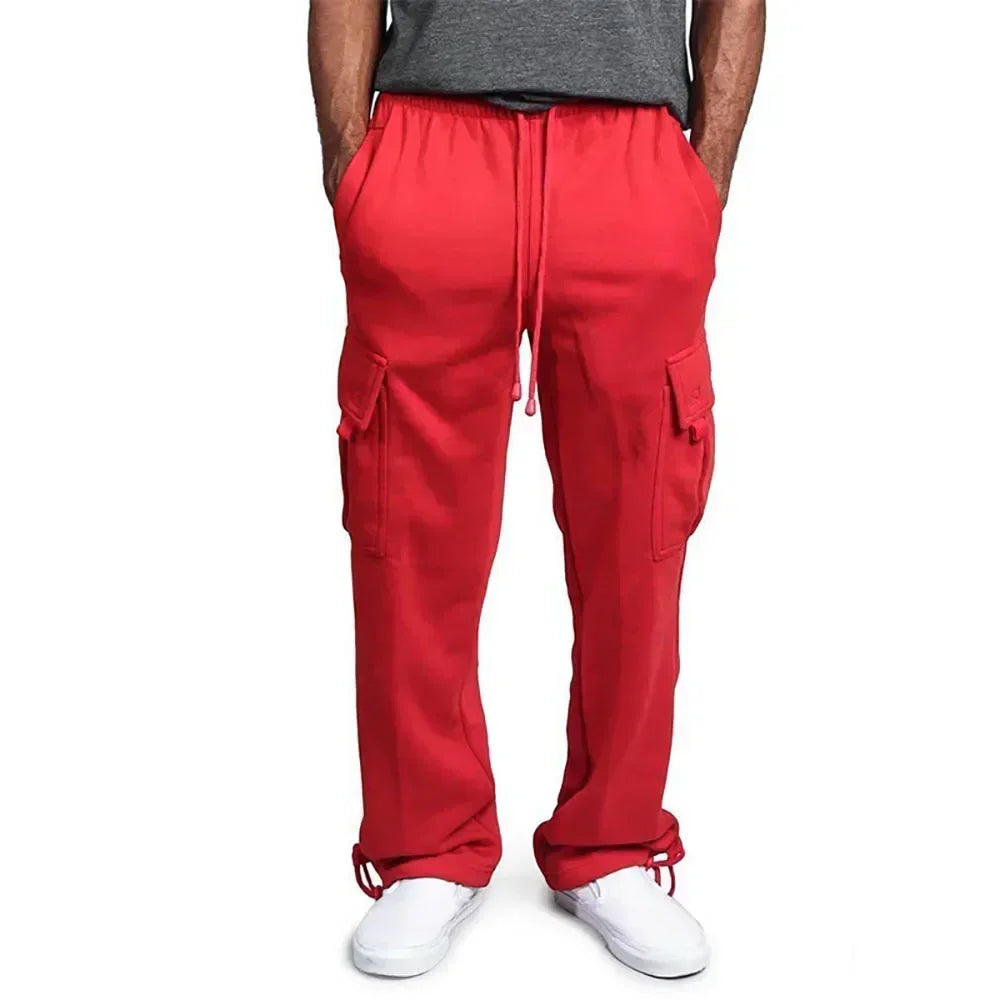 LucaRossett - Pantalones de forro polar para hombre Pantalones de chándal