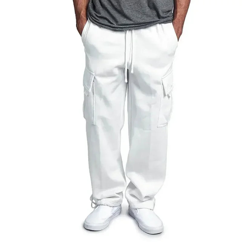 LucaRossett - Pantalones de forro polar para hombre Pantalones de chándal