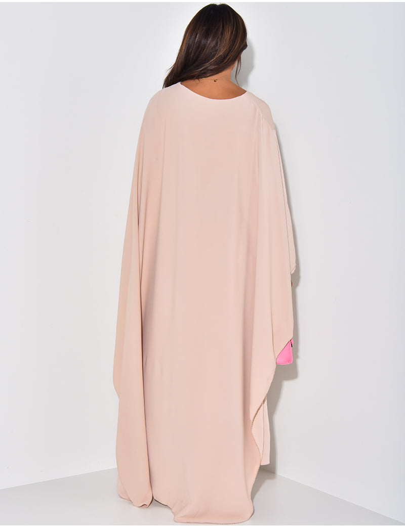LeoRossi - Vestido capa fluido