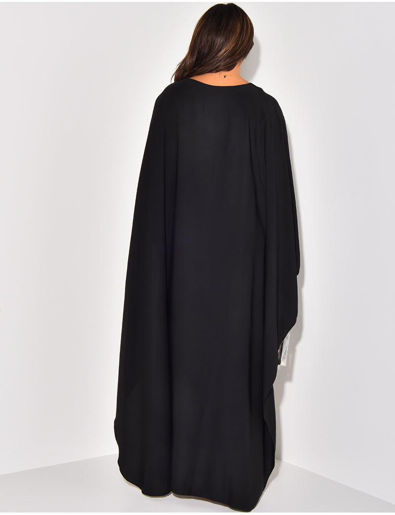 LeoRossi - Vestido capa fluido