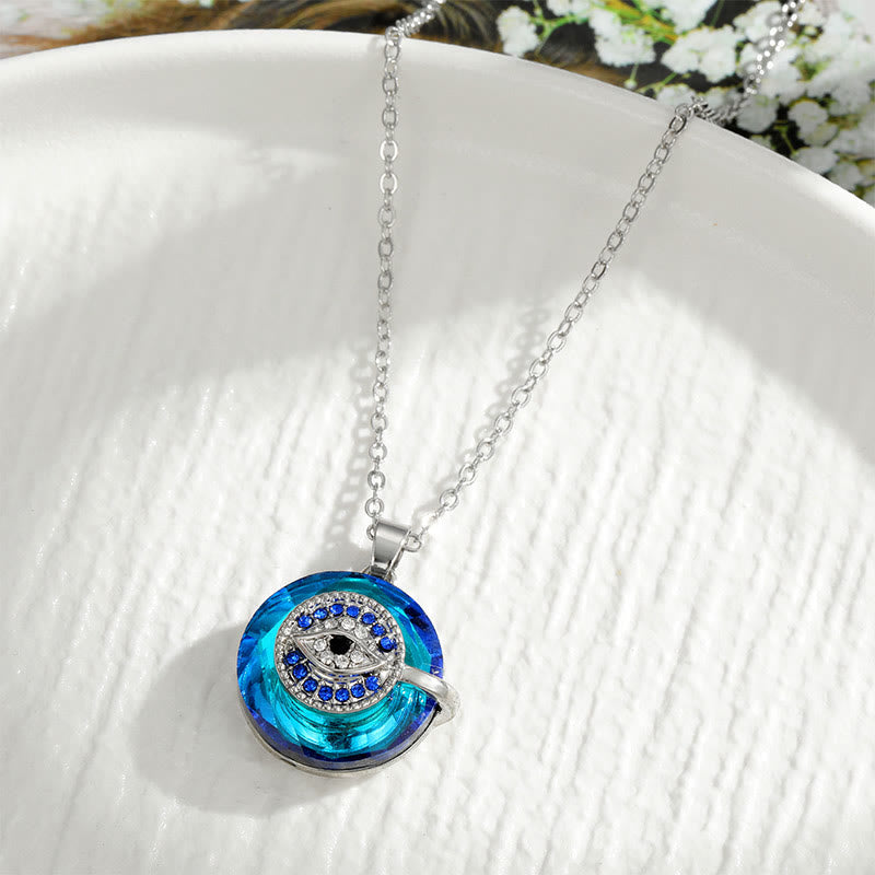 "Siempre estarás protegido" - collar del mal de ojo