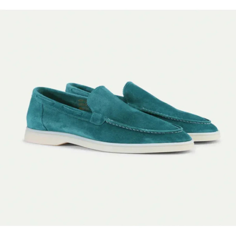 Lucenzo | Slip-on ante - Casual y cómodo - Calzado hombre