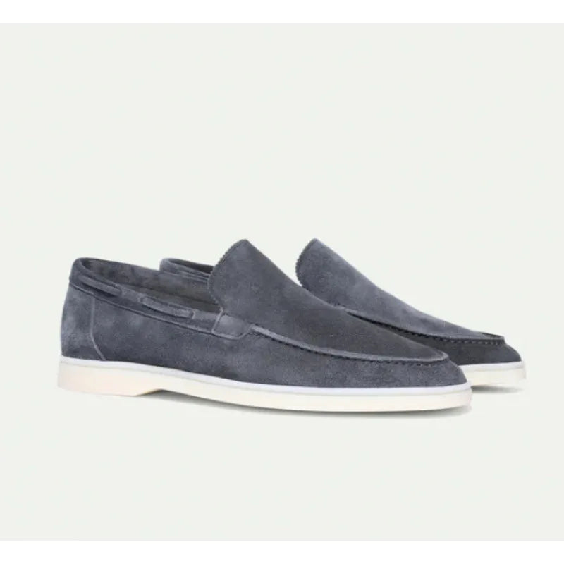 Lucenzo | Slip-on ante - Casual y cómodo - Calzado hombre