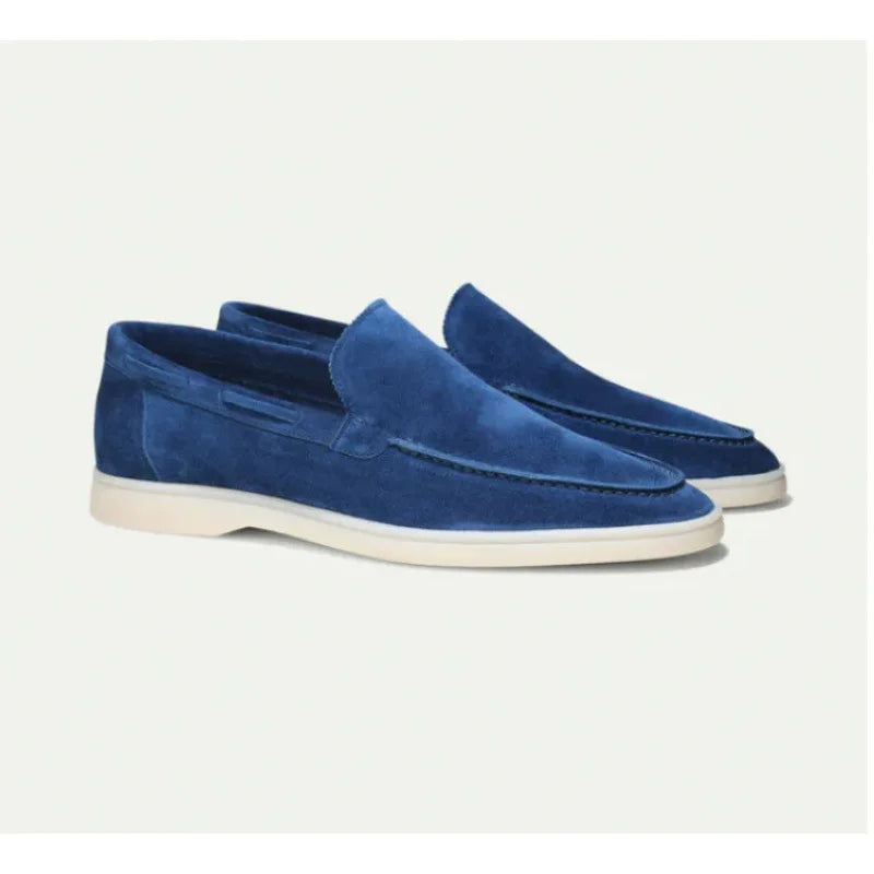 Lucenzo | Slip-on ante - Casual y cómodo - Calzado hombre