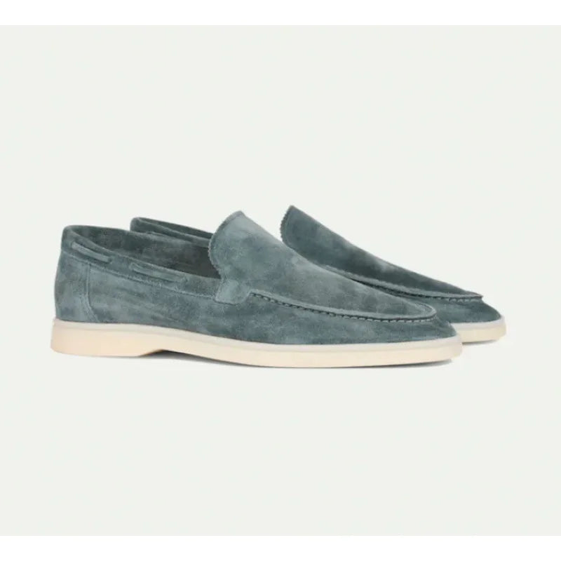 Lucenzo | Slip-on ante - Casual y cómodo - Calzado hombre