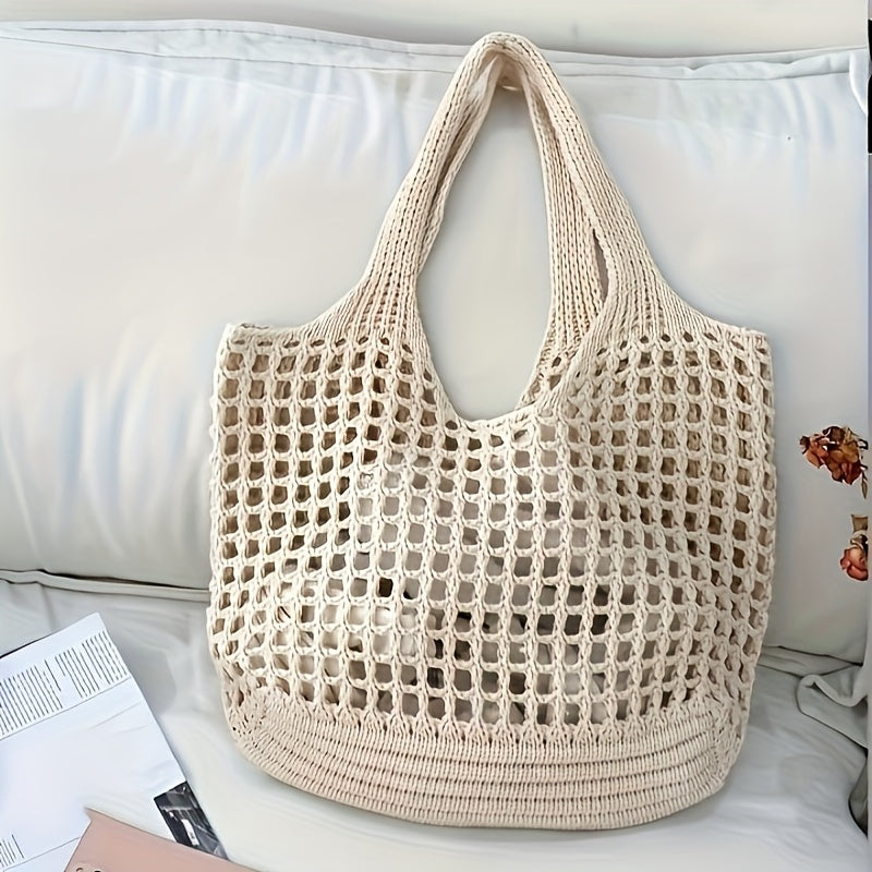 Cynthia | Bolsa tejida a la moda - Perfecta para viajar en verano