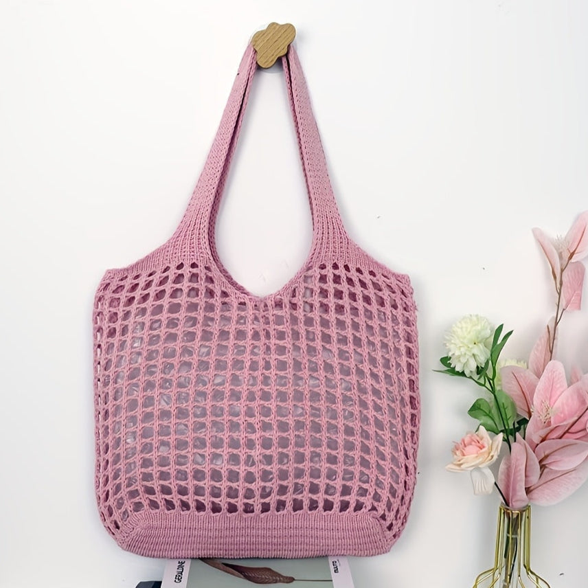 Cynthia | Bolsa tejida a la moda - Perfecta para viajar en verano