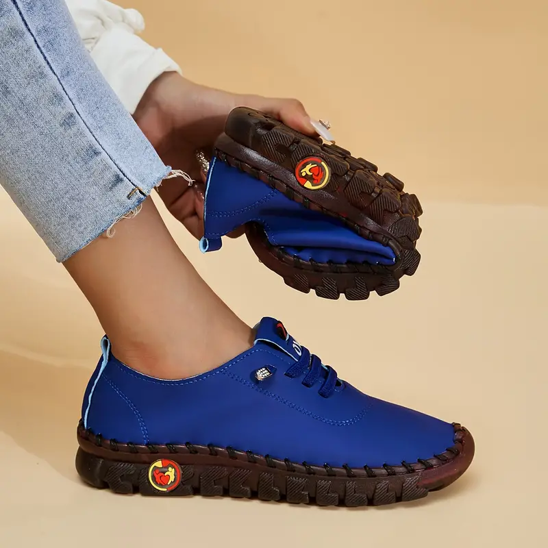LISA- Zapatos de piel ligeros y antideslizantes para mujer